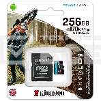 Карта памяти Kingston 256GB microSDXC Canvas Go Plus 170R A2 U3 V30 Card + ADP EAN: 740617301250, фото15