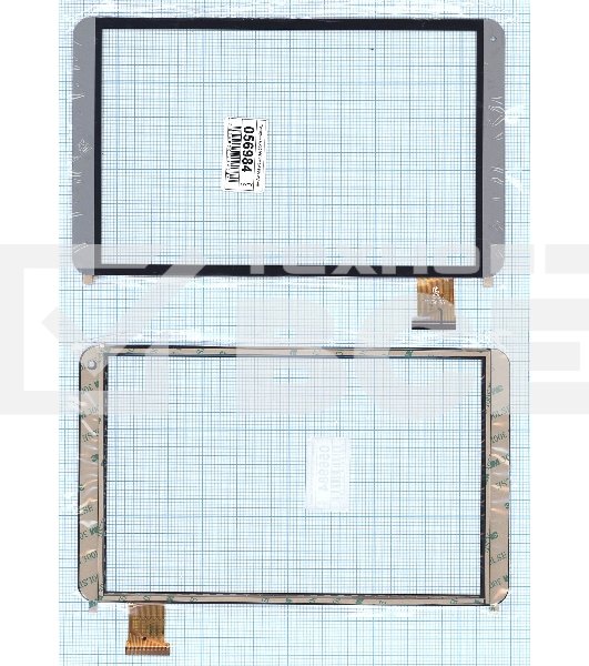 Сенсорное стекло (тачскрин) HK101PG3115H-V01, серое
