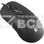 Мышь проводная Defender Classic MB-230 черный, 1600 dpi, USB, кнопки - 4, фото6