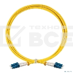 Патч-корд волоконно-оптический ExeGate FC-D-9-LC-LC-2M-LSZH (Шнур ВО SM 9/125 (OS2/G.652.D), LC/UPC-LC/UPC, Duplex, LSZH, 2м), фото2