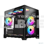 Компьютерный корпус AeroCool / Formula Crystal Z5 черный без БП mATX 1x120mm 2xUSB2.0 1xUSB3.0 audio bott PSU, фото4
