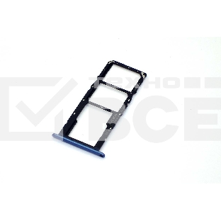 Лоток для SIM-карты Huawei Honor 7A синий