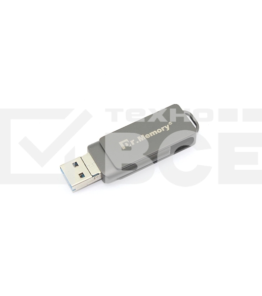 Флешка USB Dr. Memory 051 32Гб, USB 3.0, черный