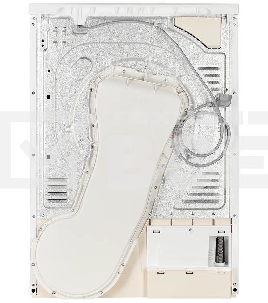 Сушильная машина Kuppersberg DM 560 W белый, 8 кг, сушка - конденсационная, программ - 15, 59.5 x 84.5 x 56.6 см