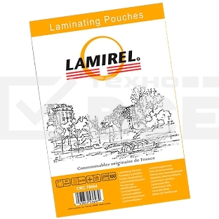 Пленка для ламинирования Fellowes 125мкм (100шт) 105x75мм Lamirel (LA-78663)