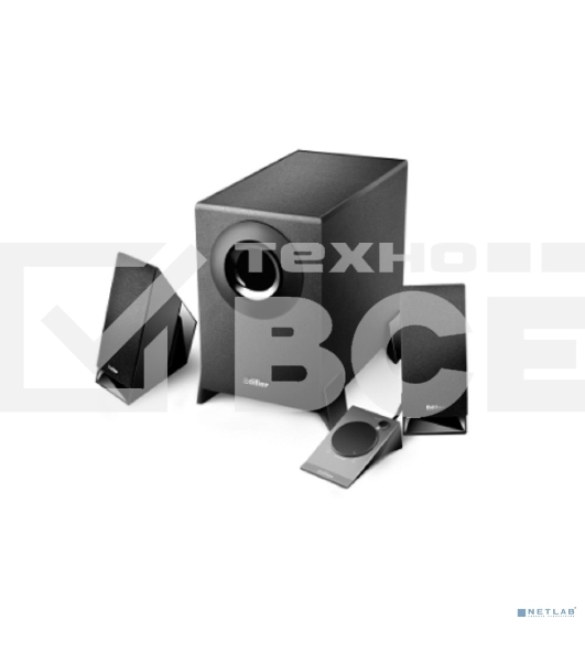 Колонки Edifier M1360 Black (8.5W, проводной пульт ДУ)