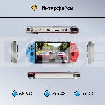 Игровая консоль KingPrice Portable X1 красный/синий, фото11