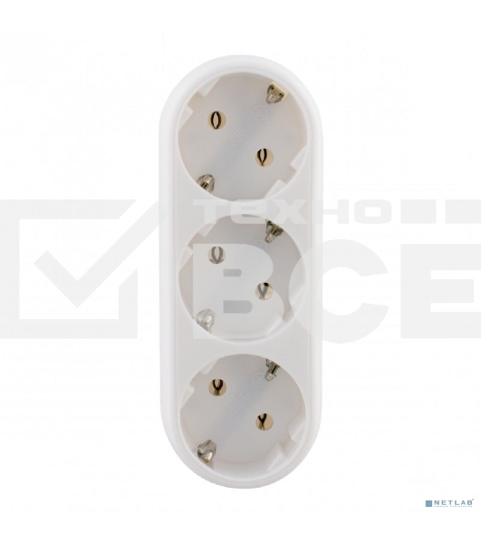 Тройник с заземлением СТАРТ (4640033422958) С/А SA1/3-ZL 30/60