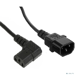 Кабель питания ExeGate Power EC-1P (C13 угловой->C14, VDE-250V-3*1.0мм2, медь, черный, 16A, 1 м), фото4