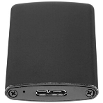Внешний корпус mSATA AgeStar 3UBMS2 черный, алюминий, черный USB 3.0, фото7