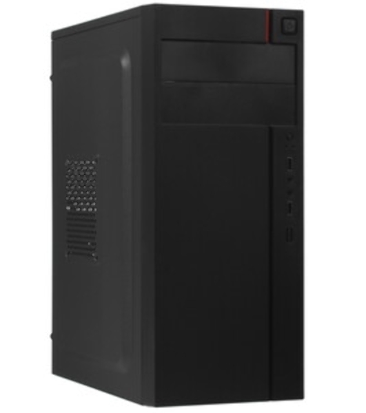 Компьютерный корпус Miditower ExeGate AA-440-AA400 (ATX, AA400 8 см, 2*USB, аудио)