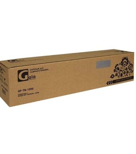 Картридж GalaPrint GP-TN-1095 для принтеров Brother DCP-1602R/HL-1202R 1500 копий
