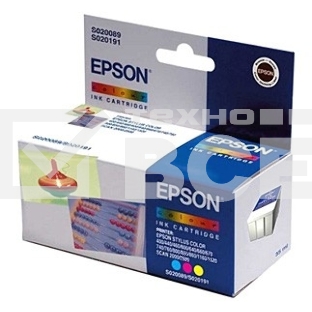 Картридж струйный Epson C13T052040 многоцветный (330 стр.) для Epson St C400/600/800/1520/850/440/460/640