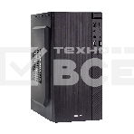 Компьютерный корпус Minitower Exegate BAA-104U Black, mATX, <AAA350, 80mm>, 2*USB+1*USB3.0, Audio, фото 1