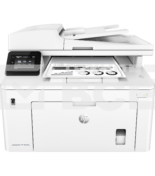 МФУ лазерный HP LaserJet Pro MFP M227fdw (G3Q75A), A4, ч/б, печ. до 28 стр/мин., скан. до 15 стр/мин., 1200 x 1200 dpi, USB, RJ-45, Wi-Fi, Air Print