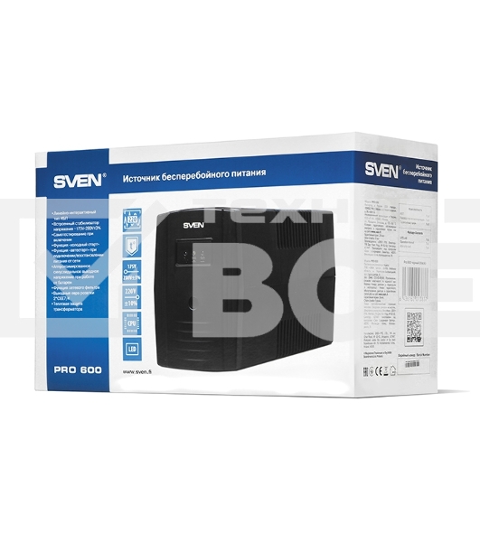 Источник бесперебойного питания SVEN Pro 600
