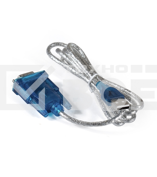 Кабель-адаптер  Exegate EX284951RUS USB 2.0-RS232 ExeGate EX-UAS-1.2 (Am/DB9M, 1,2м, крепеж разъема - винты)