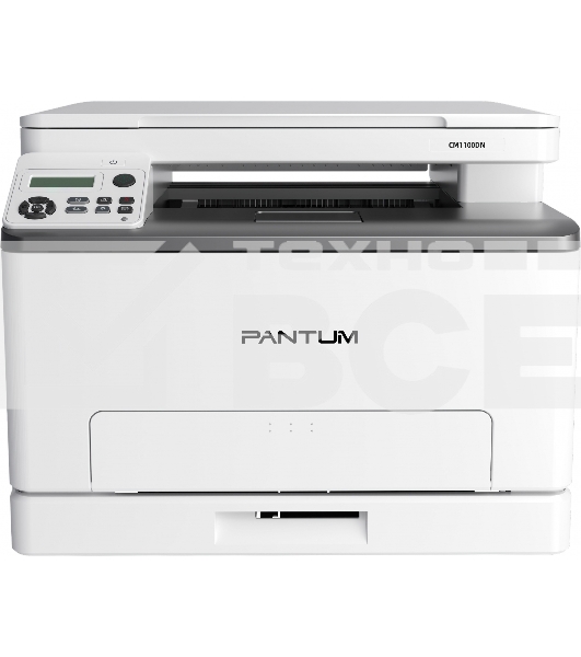 МФУ лазерный Pantum CM1100DN, A4, цветной, печ. до 18 стр/мин., скан. до 18 стр/мин., 600 x 1200 dpi (печать) 300x300dpi (скан.), USB, RJ-45