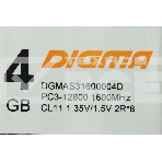 Оперативная память Digma, DDR3, 4GB (1x4 GB), 1600 MHz, CL11, SO-DIMM, фото4