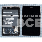Модуль (матрица + тачскрин) для Asus FonePad 7 ME371MG ME371 черный с бронзовой рамкой, фото 1