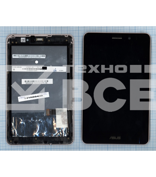 Модуль (матрица + тачскрин) для Asus FonePad 7 ME371MG ME371 черный с бронзовой рамкой