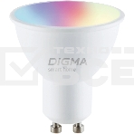 Умная лампа Digma DiLight L1 GU10 5Вт 400lm Wi-Fi (DLL1GU10), фото9