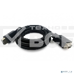 Кабель DisplayPort->VGA Cablexpert CCP-DPM-VGAM-6, 1,8м, 20M/15M, черный, экран, пакет, фото3