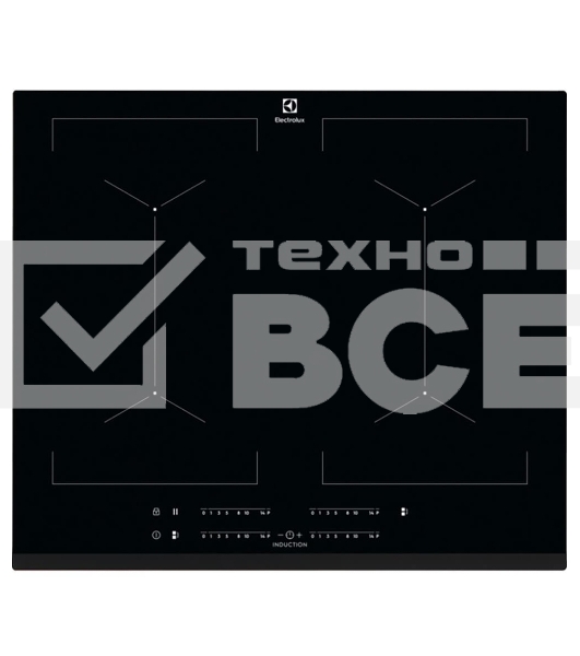 Индукционная варочная поверхность Electrolux EIV644 черный