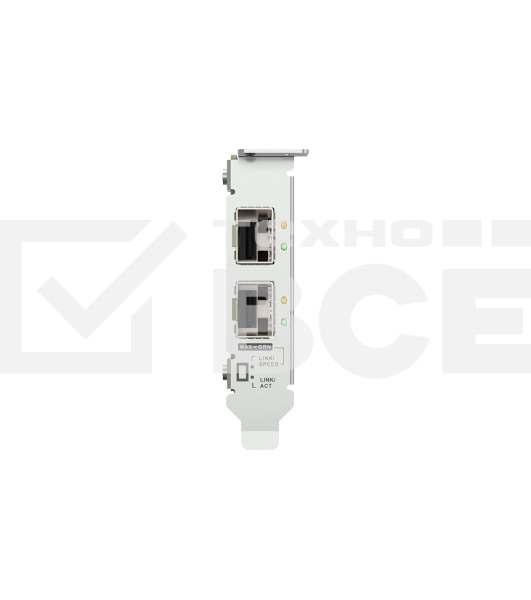 Сетевая карта/ QNAP QXG-25G2SF-E810 Dual Port 25Gbps/10Gbps SFP28 PCIe Gen4 x8