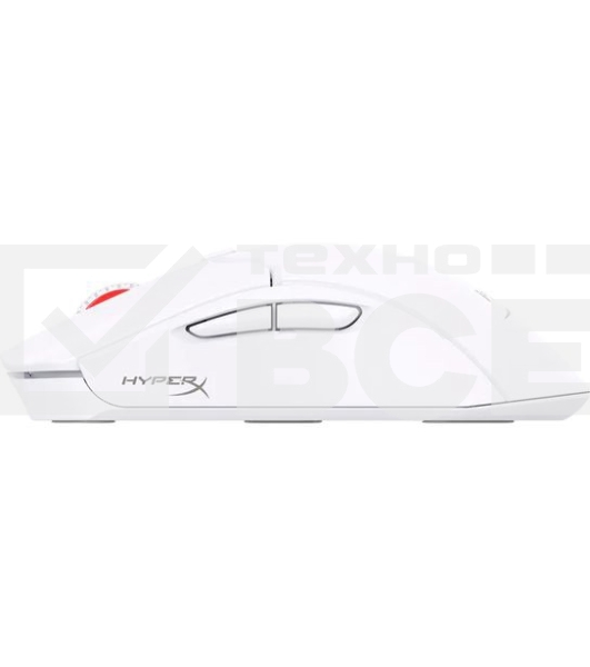 Мышь беспроводная HyperX Haste 2 белый, 26000 dpi, радиоканал, Bluetooth, USB, кнопки - 5