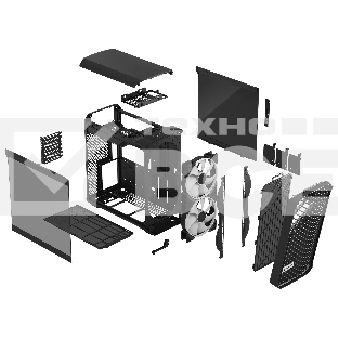 Корпус Fractal Design Torrent Compact RGB Black TG Light Tint / FD-C-TOR1C-02