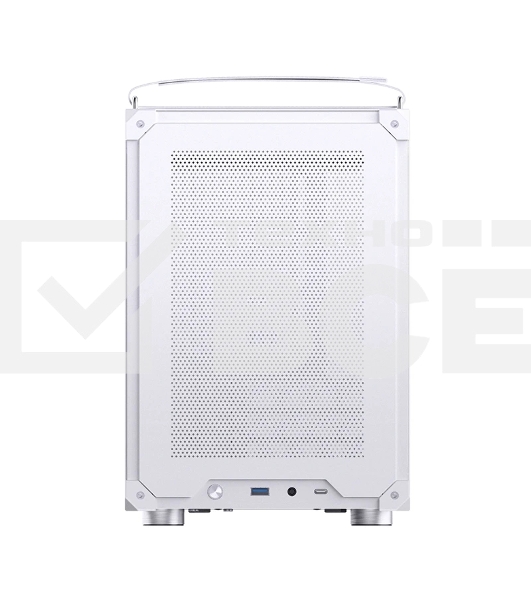 Корпус без блока питания JONSBO C6 MAX Handle, Mini-Tower, TG, no fan, 1xUSB-A 3.0 + 1xUSB-C 3.1, mATX, mITX White