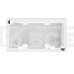 Короб накладной Rexant для лицевых панелей 80х150 под 4 модуля 45х22,5 Mosaic, фото 1