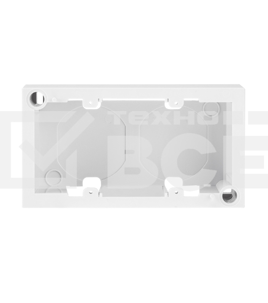 Короб накладной Rexant для лицевых панелей 80х150 под 4 модуля 45х22,5 Mosaic