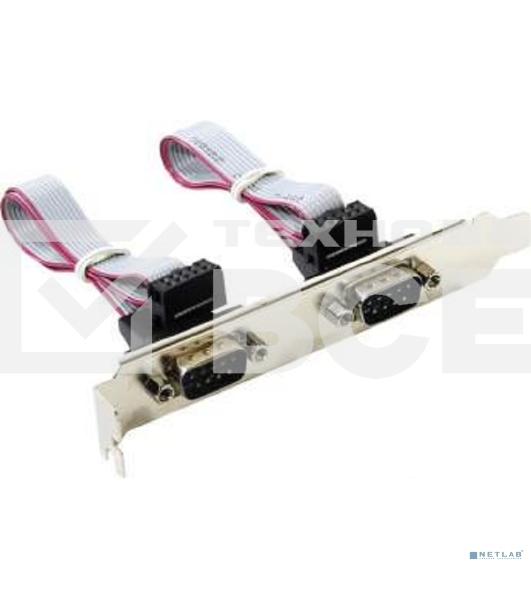 Планка портов в корпус 2xCOM DB9 Male, Orient C088 oem