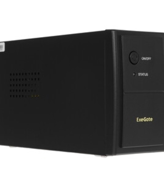 Источник бесперебойного питания ExeGate Smart LB-450.LCD.AVR.4C13 (450VA/270W, LCD, AVR, 4*C13, батарея 12V 4.5Ah, Black)