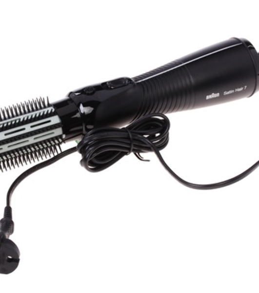 Фен-щетка Braun AS-720 MN черный, 700 Вт, 38 мм