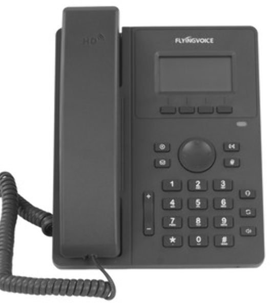 Телефон IP Flyingvoice P10 черный