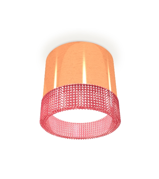 Светильник Ambrella Light XS8122022 PPG/PI золото розовое полированное/розовый GX53 (C8122, N8486)