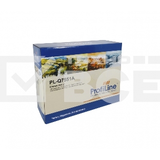Картридж лазерный PL-Q7551A для принтеров HP LJ P3005/3005D/3005N/3005DN/3005X/M3027/MFP M3035 MFP/M3035XS MFP 6500 копий ProfiLine