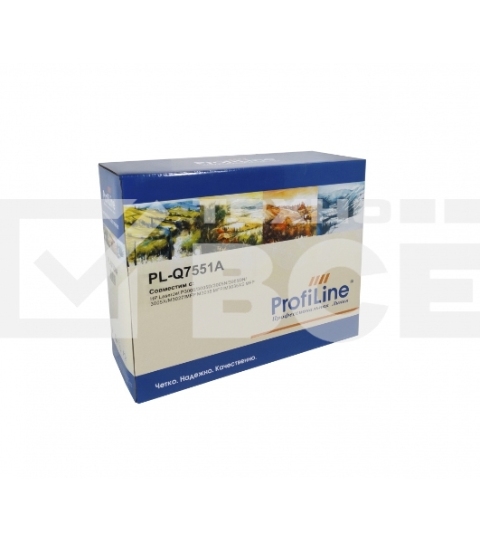 Картридж лазерный PL-Q7551A для принтеров HP LJ P3005/3005D/3005N/3005DN/3005X/M3027/MFP M3035 MFP/M3035XS MFP 6500 копий ProfiLine