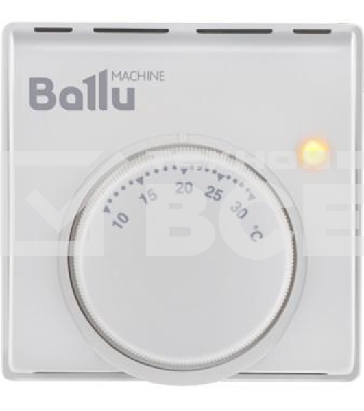 Терморегулятор Ballu BMT-12000Вт 10-30С 220В 10А 83х83х38мм