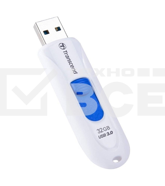 Флеш диск Transcend USB Drive 32Gb JetFlash 790 TS32GJF790W {USB 3.0}