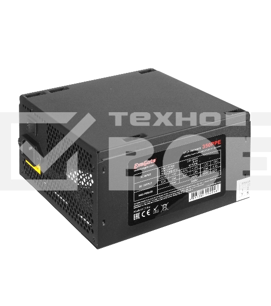 Блок питания ExeGate 350PPE (EX260637RUS-S), 350Вт, 120мм, черный