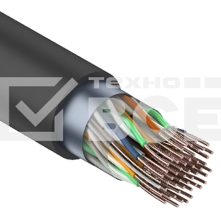 Кабель FTP Rexant 25PR 24AWG, CAT5, наружный (OUTDOOR), бухта 305 м