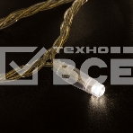 Гирлянда «Нить» 10 м, 200 LED, прозрачный ПВХ, цвет свечения теплый белый с эффектом мерцания (каждый 5-й) NEON-NIGHT, фото4