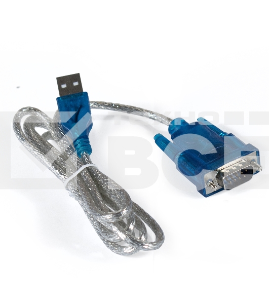 Кабель-адаптер  Exegate EX284951RUS USB 2.0-RS232 ExeGate EX-UAS-1.2 (Am/DB9M, 1,2м, крепеж разъема - винты)