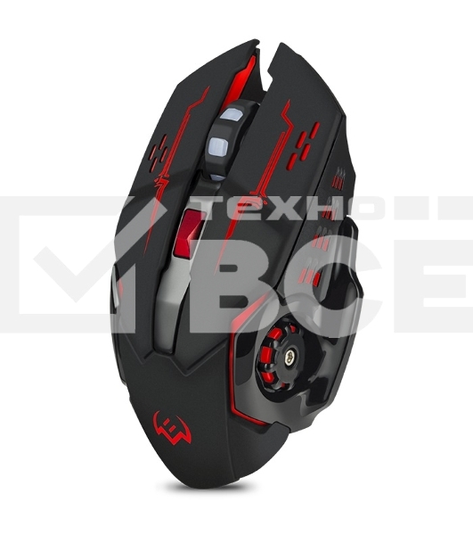 Мышь беспроводная SVEN RX-G930W черный, 2400 dpi, радиоканал, USB, кнопки - 6