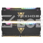 Оперативная память Patriot Viper Steel, DDR4, 16GB (2x8GB), 3600MHz, CL20, DIMM, с радиатором, RGB, черный, фото10