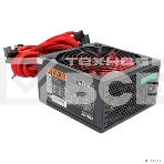 Блок питания Ginzzu PC800 Red, 800Вт, 80 PLUS, 140мм, черный / красный, фото4